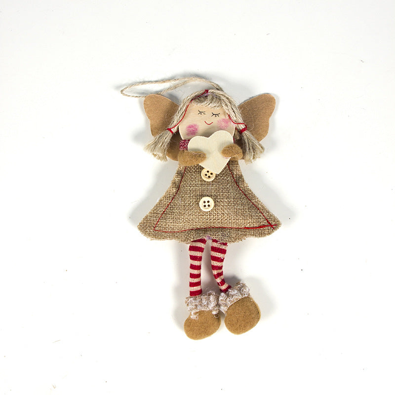 Smiling angel doll pendant