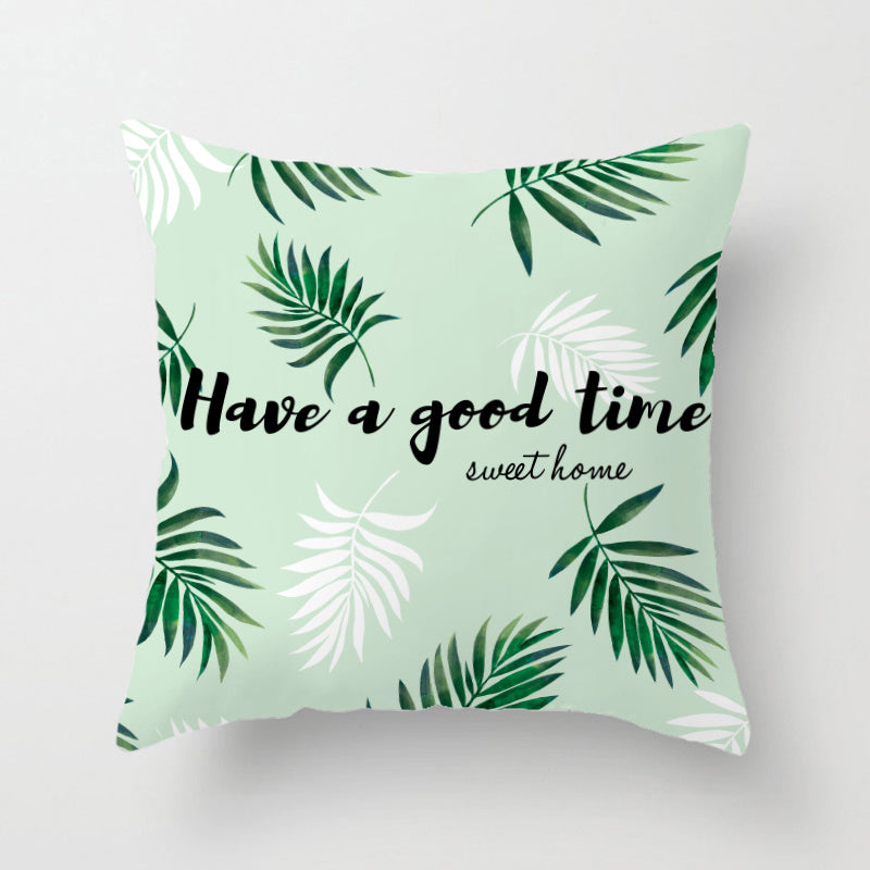 Love Plant Simple Cushion Cover Valentine Day Decor