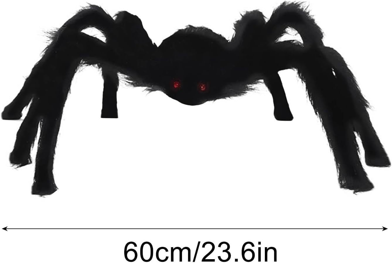 Halloween Decoration Simulation Plush Spider, Halloween decorations items, Halloween costumes, Halloween masks, Halloween props, Halloween animatronics, Halloween inflatables, Halloween lights, Halloween fog machines, Halloween spider webs, Halloween lanterns, Halloween banners, Halloween streamers, Halloween tableware, Halloween centerpieces, Halloween party favors, Halloween yard stakes, Halloween tombstones, Halloween candles, Halloween wreaths, Halloween garlands
