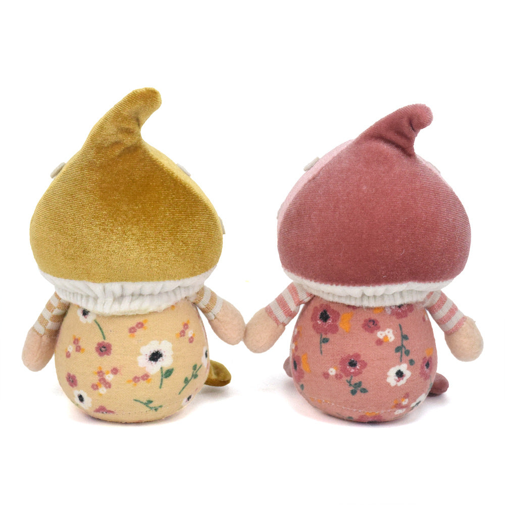 Cute Popular Mushroom Faceless Baby Doll Ornaments