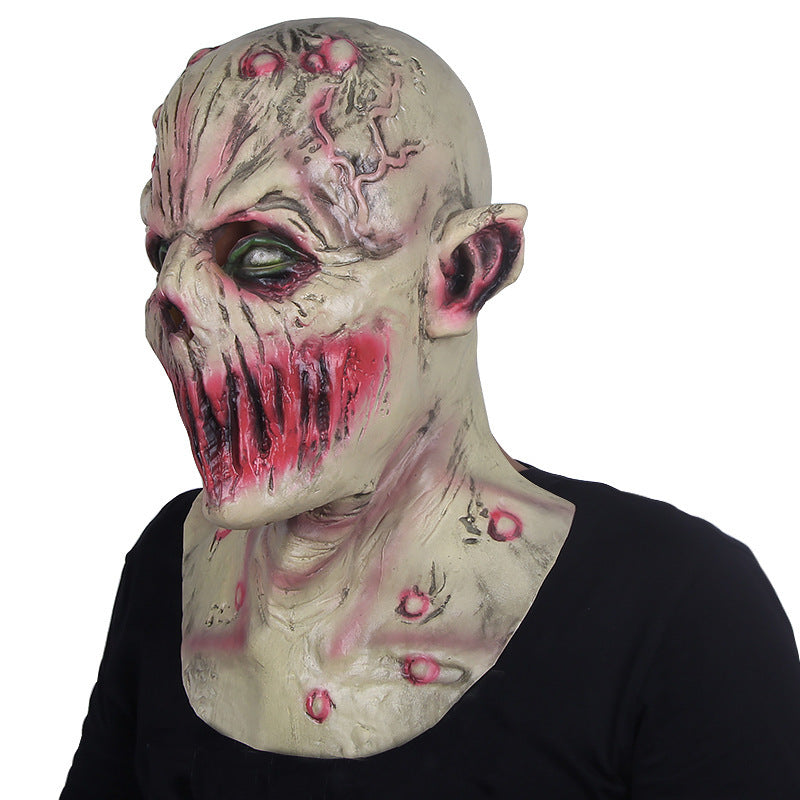 Deadly Silence Vampire Scary Zombie Latex Halloween Masks, Halloween masks, Scary masks, Horror masks, Zombie masks, Skeleton masks, Ghost masks, Witch masks, Vampire masks, Werewolf masks, Clown masks, Monster masks, Alien masks, Animal masks, Day of the Dead masks, Masquerade masks, Full-face masks, Half-face masks, Latex masks, Silicone masks, Foam masks, LED masks, Glowing masks, 3D masks, Funny masks, Pop culture masks,