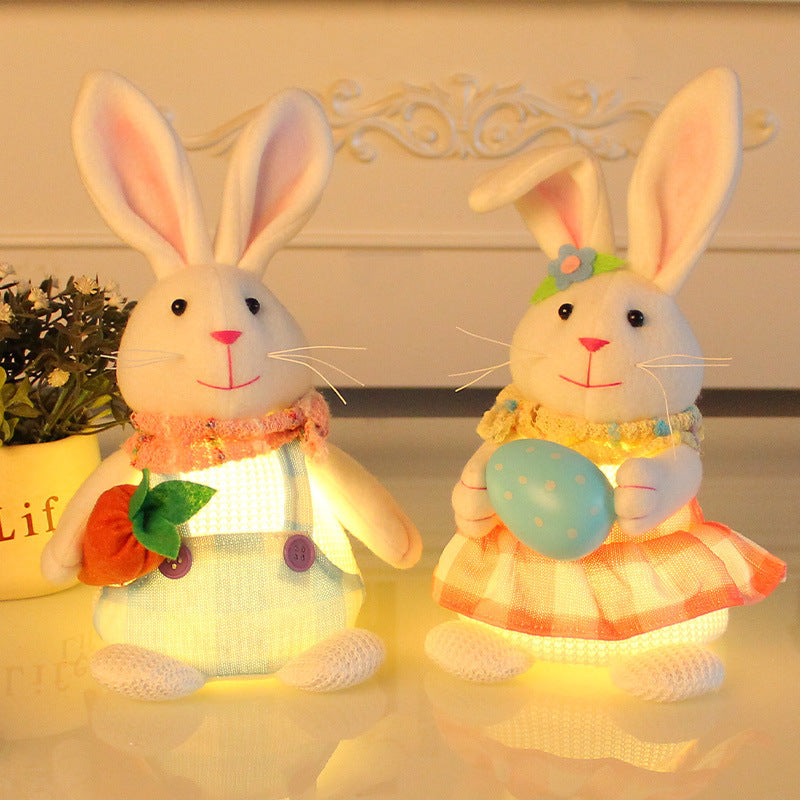 Easter Standing Rabbit Toy Cartoon Cute