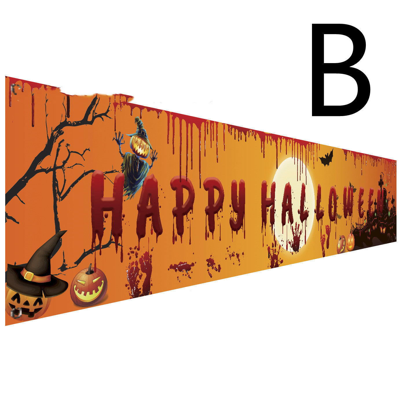 Halloween Theme Party Decoration Banner