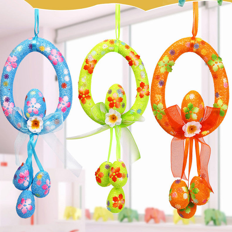 Easter decorations, Easter eggs decorations, Easter bunny decorations, Easter wreaths, Easter garlands, Easter centerpieces, Easter table runners, Easter tablecloths, Easter baskets decorations, Easter grass decorations, Easter candy decorations, Easter lights, Easter inflatables, Easter door wreaths, Easter tree decorations, Easter wall art, Easter banners, Easter window clings, Easter garden flags, Easter outdoor decorations.