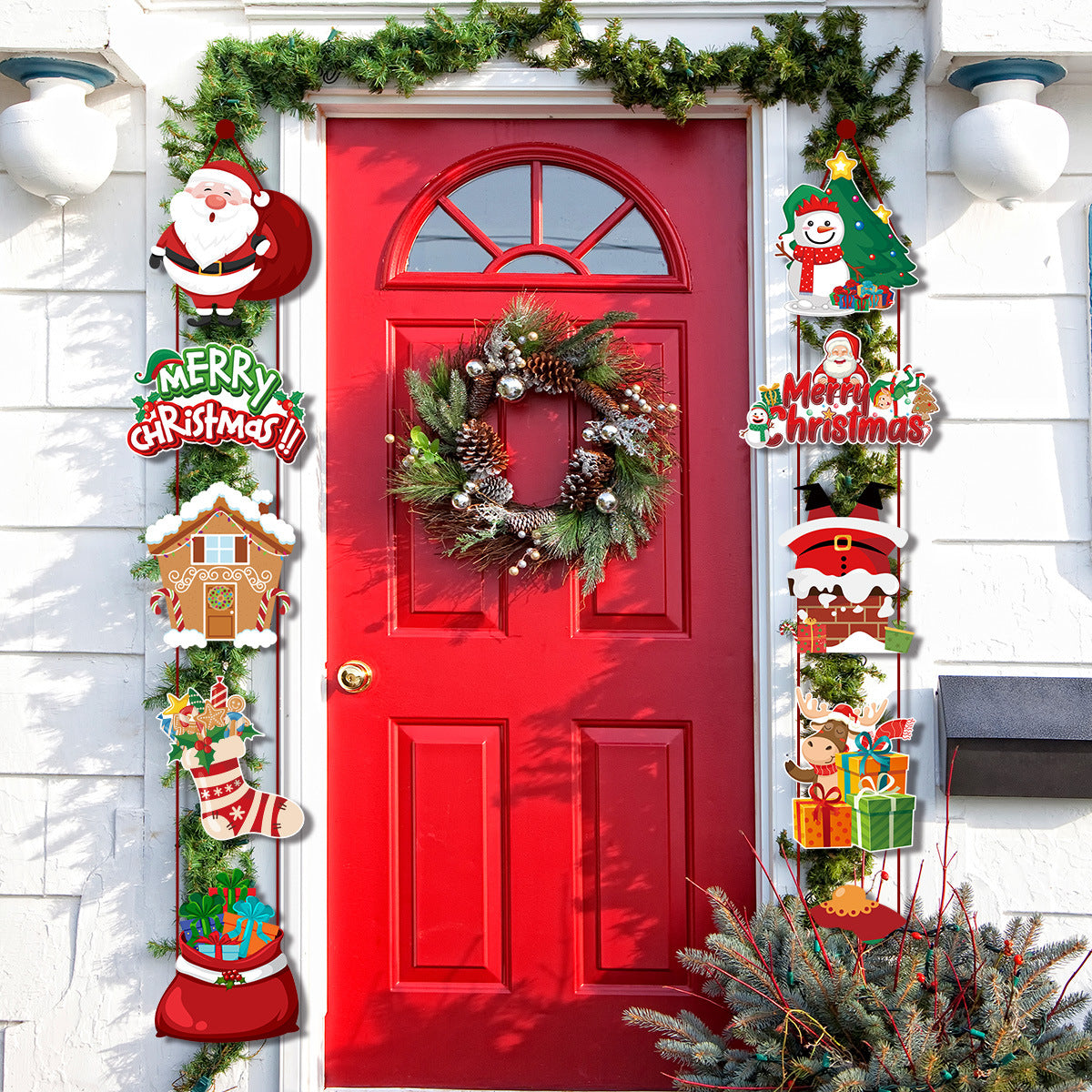 Home Christmas Decoration Door Hanging