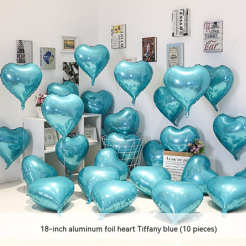 Heart-shaped Aluminum Balloon 520 Wedding Room Decoration Birthday Party, Balloons, Heart Balloons, valentines day, shop valentine's day deals, valentines, valentine's day gifts, valentine day, valentines day gifts, valentines day decor, Decognomes,  valentine decoration, valentines day decoratio, valentine decor, valentines decor, valentines decorations