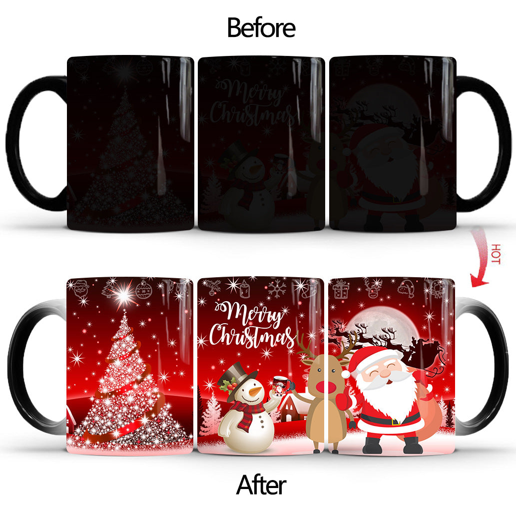 Christmas Color Changing Mug Ceramic