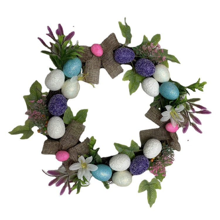 Easter Egg Garland Scene Layout Door Hanging Decoration, Easter decorations, Easter eggs decorations, Easter bunny decorations, Easter wreaths, Easter garlands, Easter centerpieces, Easter table runners, Easter tablecloths, Easter baskets decorations, Easter grass decorations, Easter candy decorations, Easter lights, Easter inflatables, Easter door wreaths, Easter tree decorations, Easter wall art, Easter banners, Easter window clings, Easter garden flags, Easter outdoor decorations.