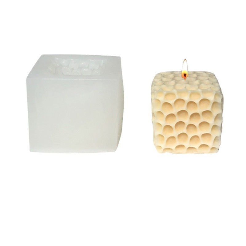 Nest Candle Silicone Mold DIY Gypsum