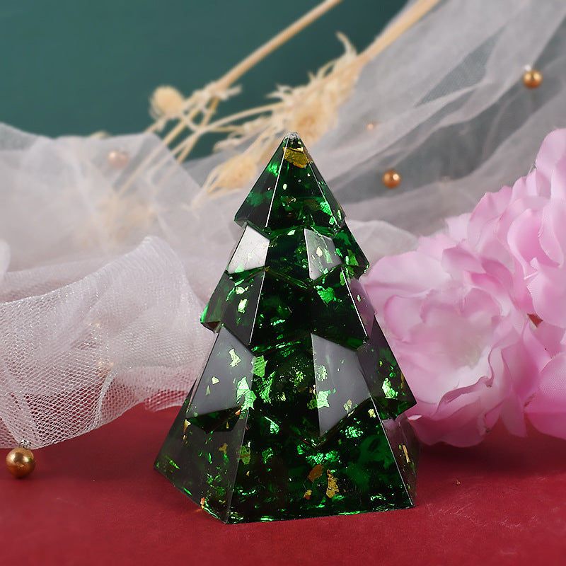 Christmas Tree Aromatherapy Candle Cake Decorative Ornaments Silicone Mold