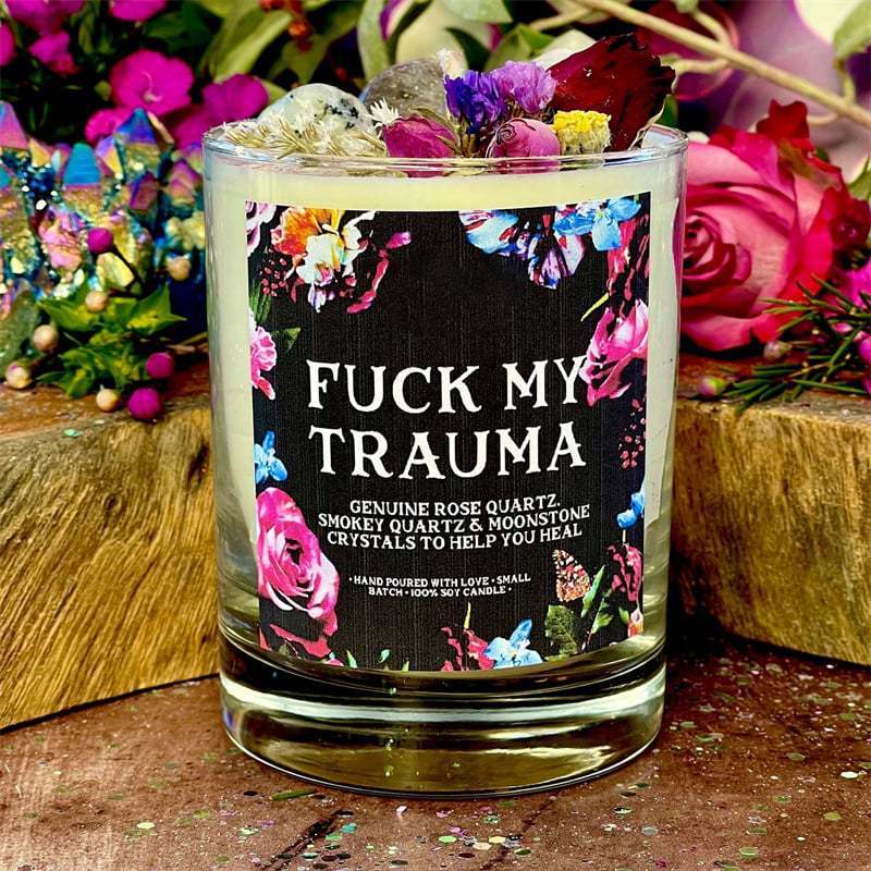 Anxiety Trauma Candle Home Decoration