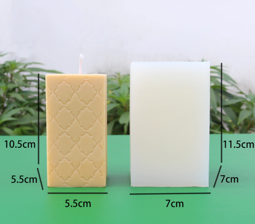 European-style Fan-shaped Candle Mould Creative Square Handmade Diy Home Aromatherapy Decoration Mold, Silicone candle molds, Geometric candle molds, DIY candle making molds, Aromatherapy Candle, Sented candle, candles, 