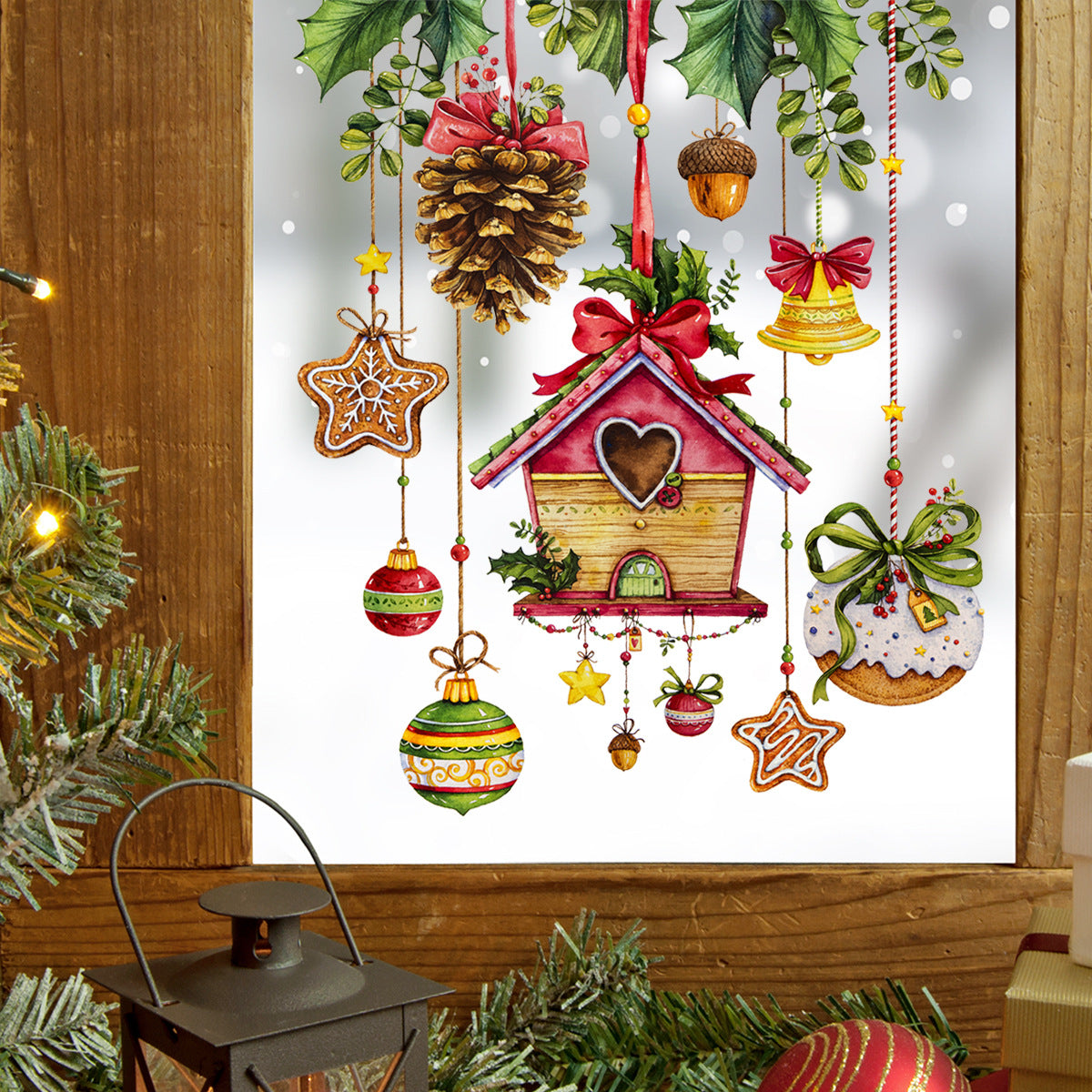 Creative Christmas Decoration Removable Wall Stickers