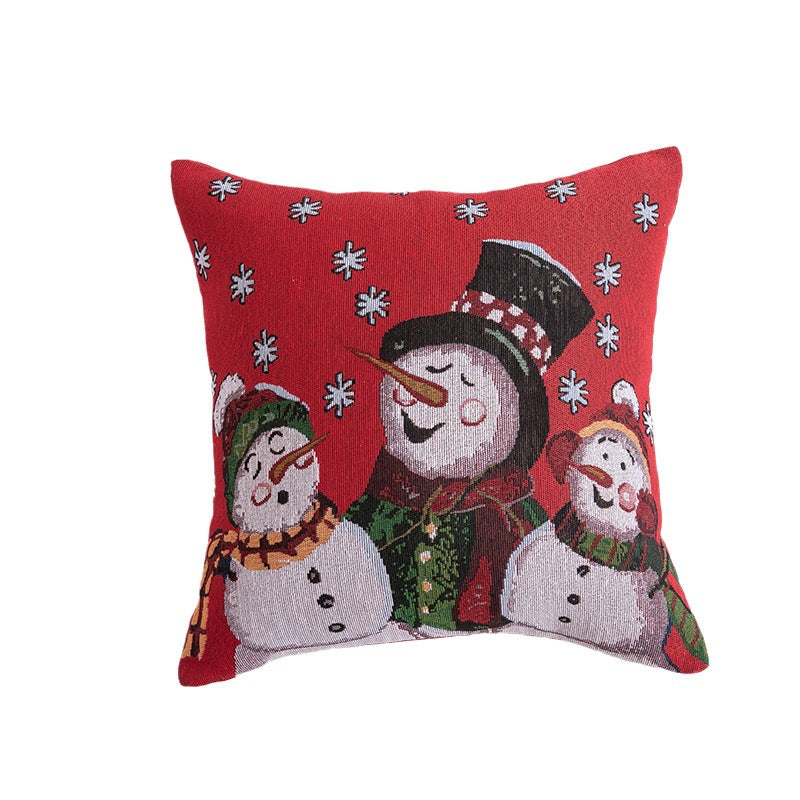 Pillow Cover Christmas Tree Snowflake David's Deer Snowman