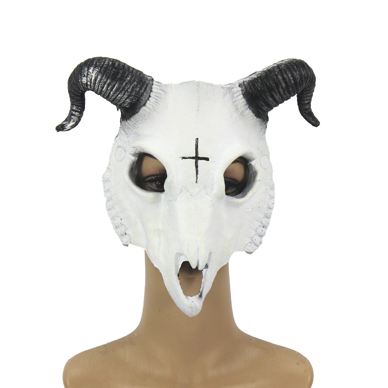 Goat Mask Halloween Party Pu Animals Mask