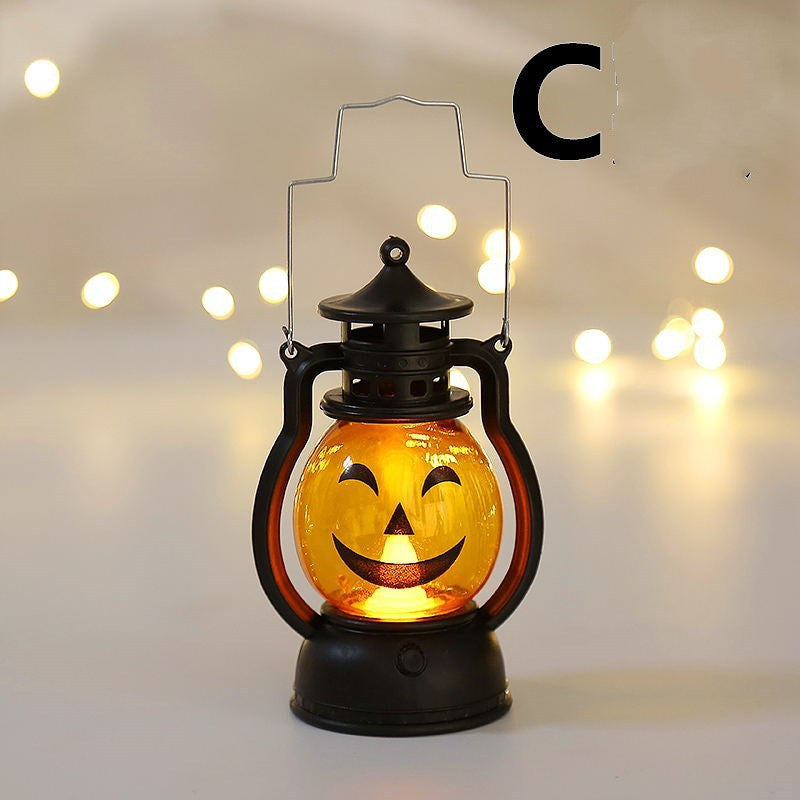 Halloween Oil Lamp Portable Pumpkin Lantern Skull Decoration, Halloween decorations items, Halloween masks, Halloween props, Halloween animatronics, Halloween inflatables, Halloween lights, Halloween fog machines, Halloween spider webs, Halloween lanterns, Halloween banners, Halloween streamers, Halloween tableware, Halloween centerpieces, Halloween party favors, Halloween yard stakes, Halloween tombstones, Halloween candles, Halloween wreaths, Halloween garlands
