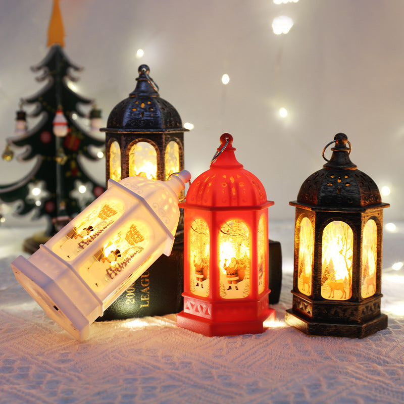 Christmas Decoration Portable Electronic Small Night Lamp Ornaments, Christmas Decoration Ornaments, Christmas Decoration Items