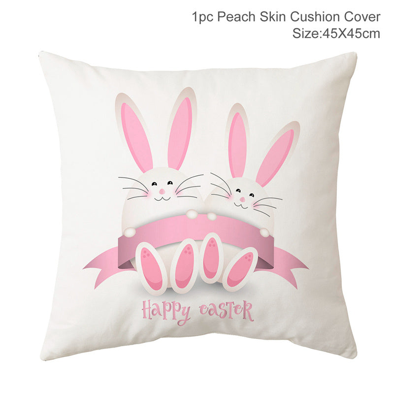 Easter Pillowcase Rabbit Photo Rabbit Pull Flag, easter decorations, Easter Decor, easter table decor, outdoor easter decorations, shop easter, Decognomes, Spring Decorations