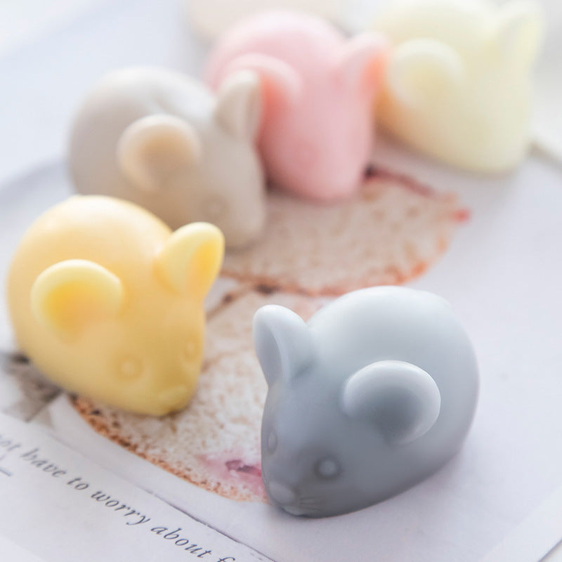 Little Mouse Handmade Soap Soft Silicone Mold