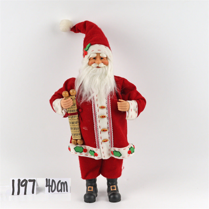 Christmas Grandpa Decorative Cloth Ornaments