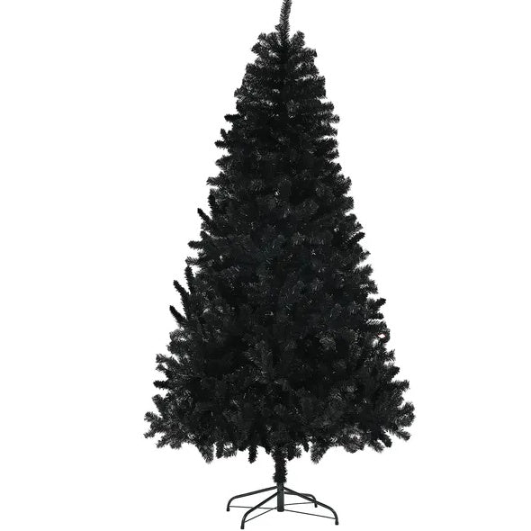 9ft Tall Artificial Christmas Tree, Unlit Xmas Tree With 2132 Branch Tips, Auto Open, Steel Base, Holiday Decor For Home Office, Black, Christmas tree, Artificial Christmas tree, Real Christmas tree, Miniature Christmas tree, Tabletop Christmas tree, Pre-lit Christmas tree, Flocked Christmas tree, White Christmas tree, Black Christmas tree, Ceramic Christmas tree, Christmas tree topper, Christmas tree skirt, Christmas tree stand, Christmas tree storage bag, Christmas ornaments, Glass Christmas ornaments,