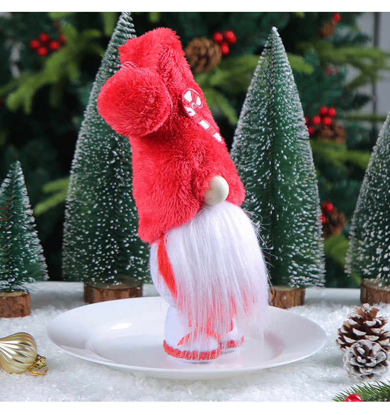 Christmas Candy Faceless Elderly Decoration Creative Doll Decorations