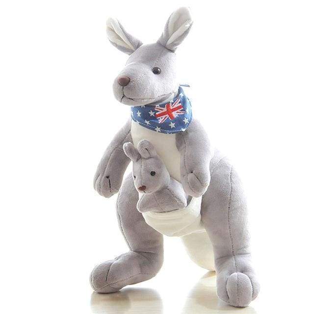 Kangaroo Plush Toys Stuffed Animals, stuffed animals, weighted stuffed animal, stuffed animal​, highland cow stuffed animal, Plush Toys, Soft Toys, Teddy Bear, plush​, plushies, Decognomes, Plush doll