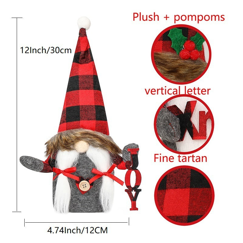 Christmas Gnome Faceless Doll Merry Christmas Home Decoration Navidad Natal Gift 2024 New Year Kids Gifts Xmas Decor For Home