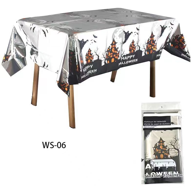 Small Size Halloween Theme Party PE Tablecloth