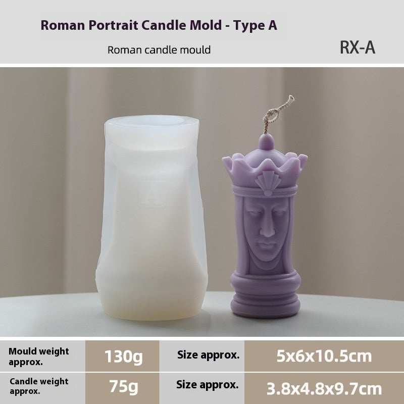 Roman Doll Candle Mould DIY Material