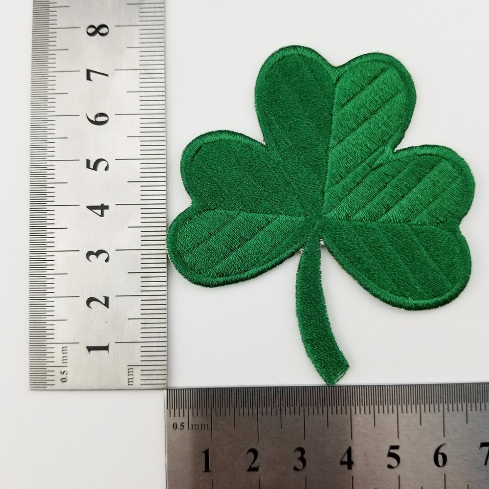 Four-leaf Clover Down Jacket Denim Patch DIY Badge Cloth Sticker, st patricks day decorations, st patricks day decor, st patrick's day decorations, st patrick day decorations, Irish Décor, irish ornaments, Decognomes, St. Patrick's Day Party Supplies, St. Patrick's Day Decorations: Shamrock, Irish & Leprechaun