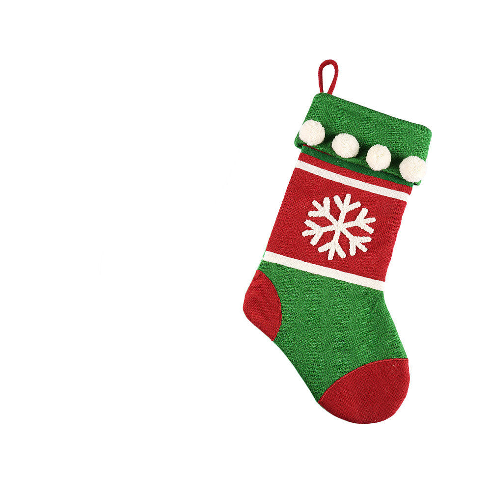 Christmas Decoration Supplies Candy Socks Gift Bag