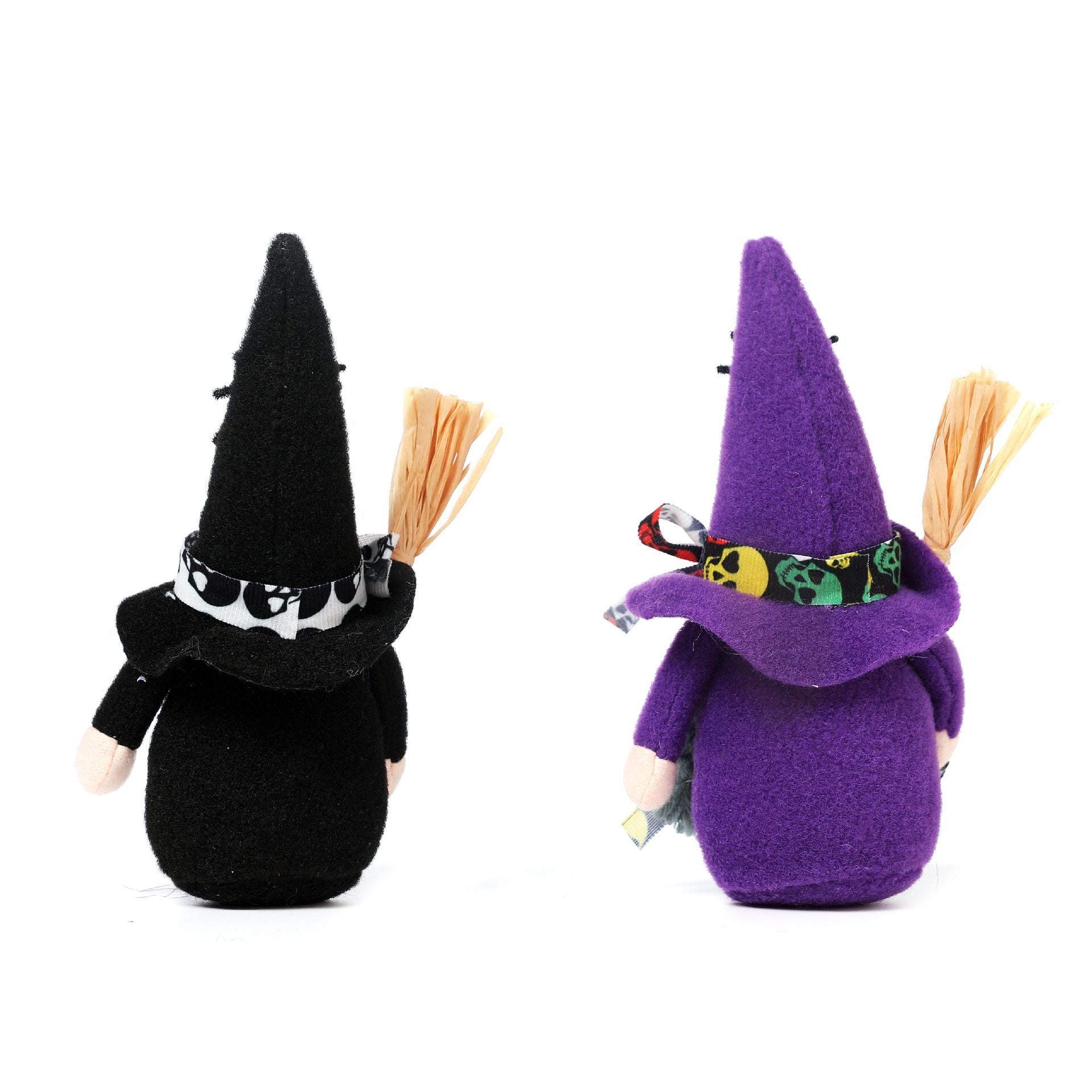 Halloween Witch Purple Mysterious Doll Faceless