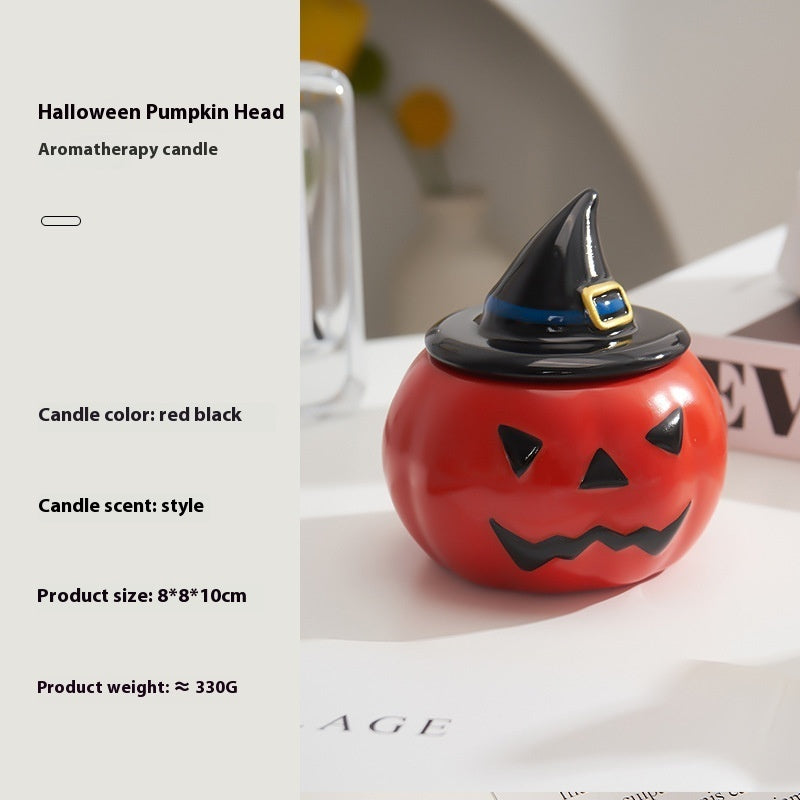 Halloween Pumpkin Aromatherapy Candle Creative Ornaments