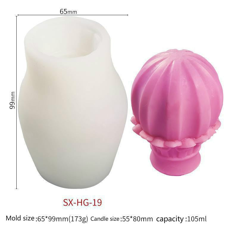Candle Silicone DIY Crown Head Scepter Decoration Mold, Geometric candle molds, Abstract candle molds, DIY candle making molds, Silicone candle molds,