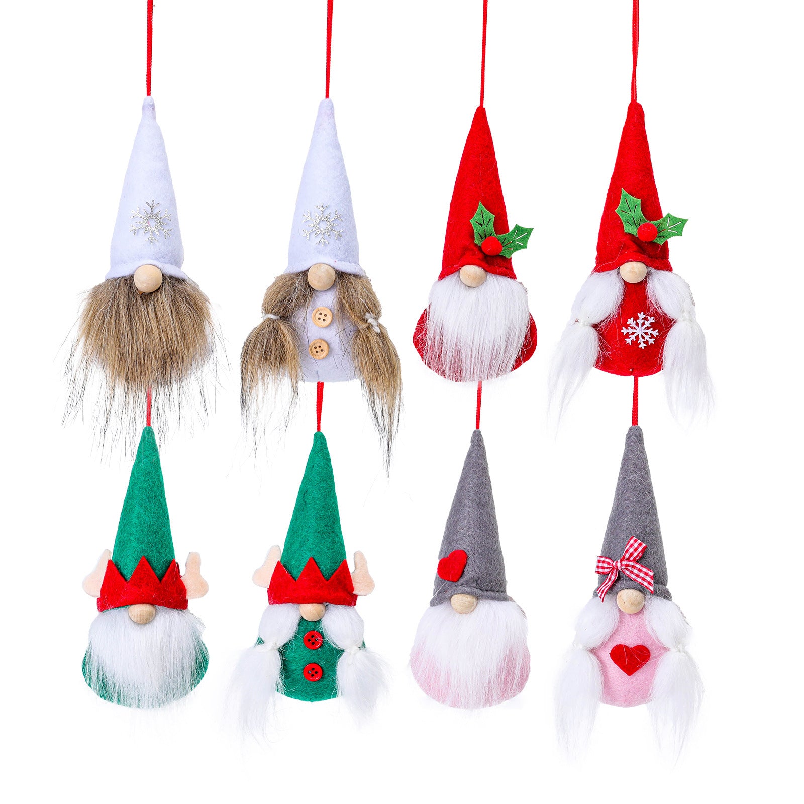 Christmas Decoration Faceless Doll Small Pendant