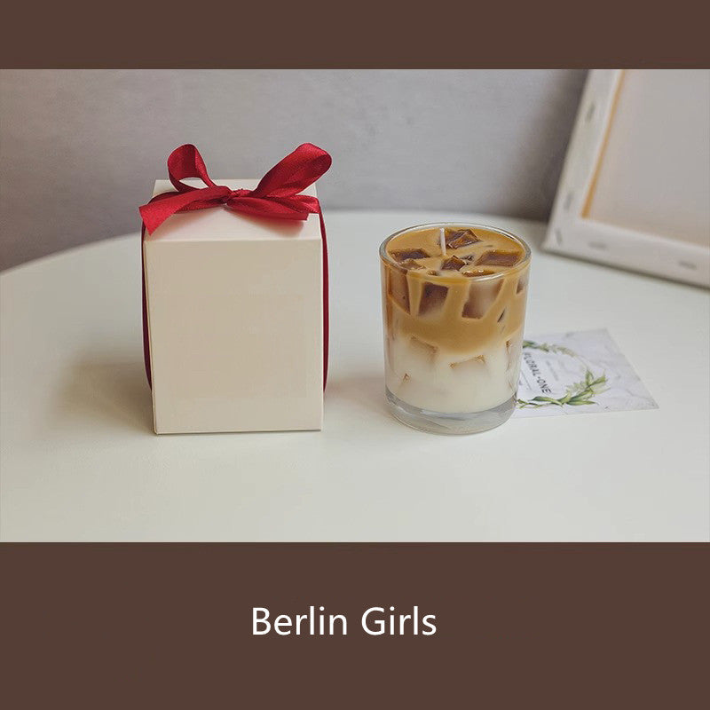 Ice Latte Aromatherapy Candle Gift Box Household