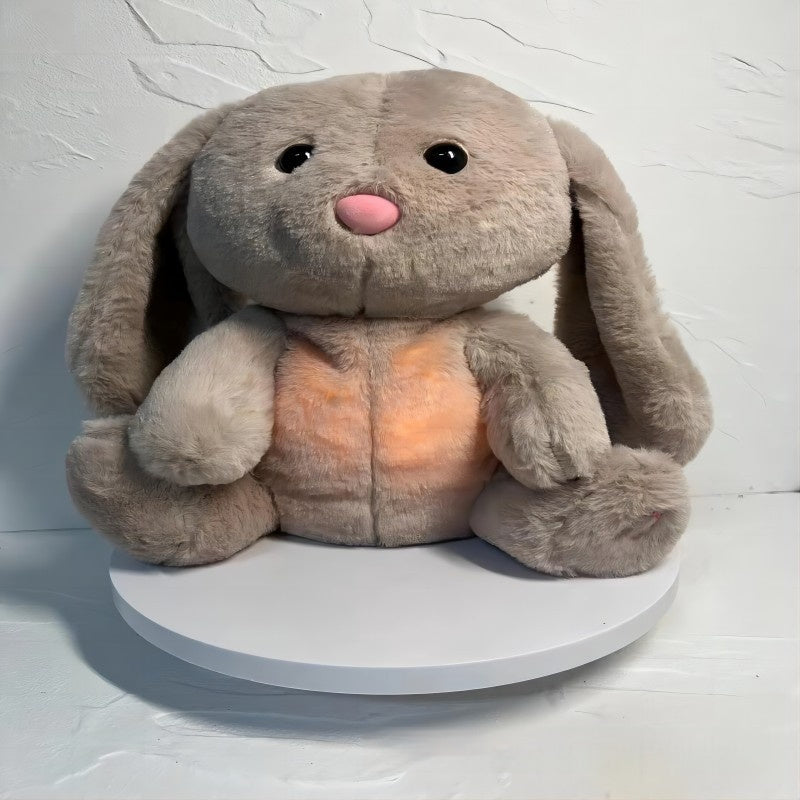 Breathing Rabbit Soothing Sensory Plush Toy With Relieve Anxiety Bunny Comforter Breathes For Newborn Conciliate Baby, stuffed animals, weighted stuffed animal, stuffed animal​, highland cow stuffed animal, Plush Toys, Soft Toys, Teddy Bear, plush​, plushies, Decognomes, Plush doll