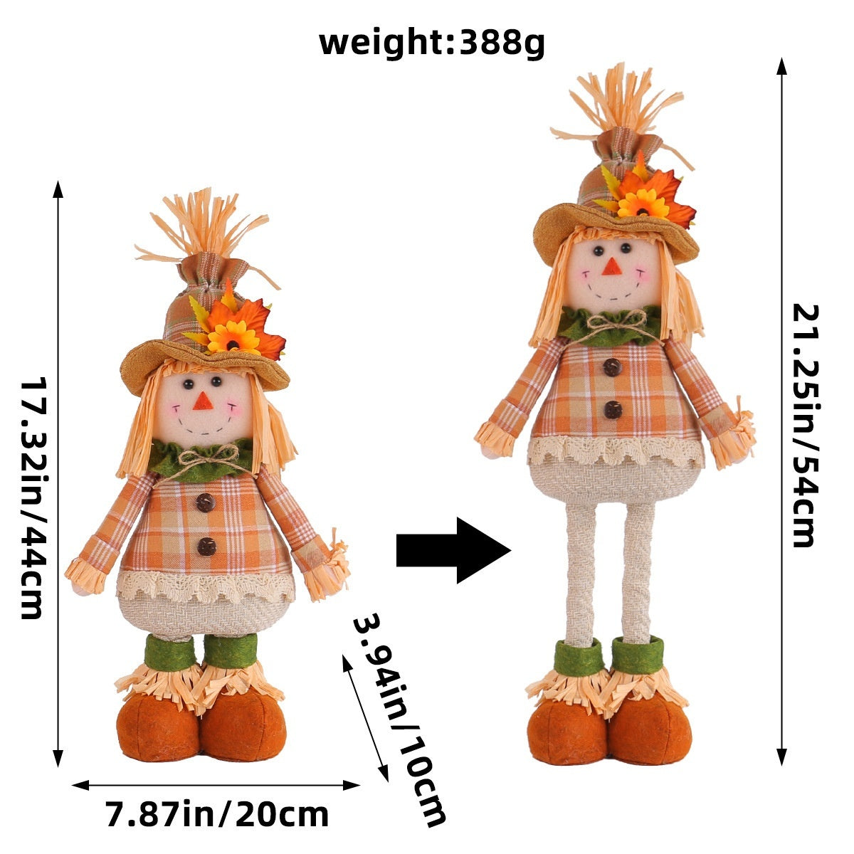 Thanksgiving Scarecrow Doll Series Decoration Ornaments