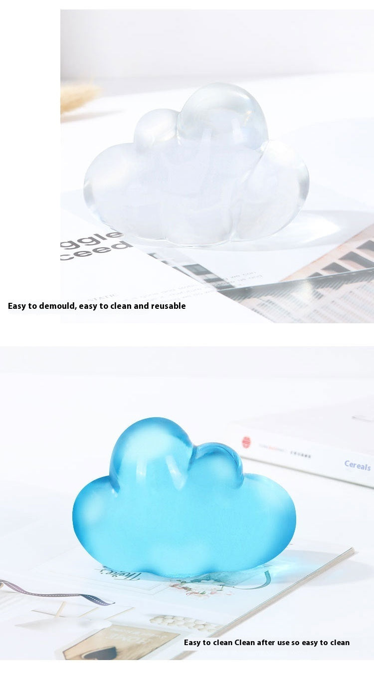 3D Cloud Soap Aromatherapy Gypsum DIY Silicone Mold, Silicone candle molds, Christmas tree candle molds, Halloween pumpkin candle molds, Easter egg candle molds, Animal candle molds, Sea creature candle molds, Fruit candle molds, Geometric candle molds, Abstract candle molds, DIY candle making molds,