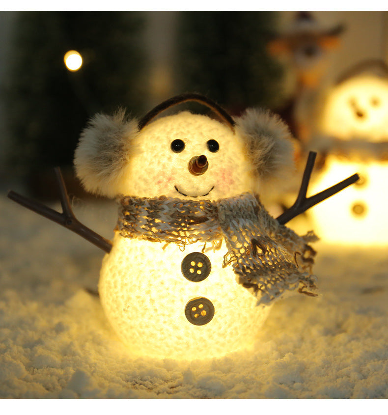 Christmas Luminous Ice Man Ornaments