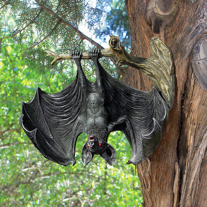 Bat Pendant Statue Halloween Decorative, Pumpkin lanterns, Jack o Lanterns, Halloween Lights, Halloween Decoration Ornaments, Halloween inflatables, carved pumpkins, Halloween wreaths, Halloween Candles.