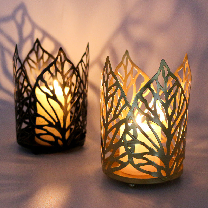 Nordic Wrought Iron Gold Old Hollow Leaf Candle Holder Home Decoration Candle Holder, Silicone candle molds, Christmas tree candle molds, Halloween pumpkin candle molds, Easter egg candle molds, Animal candle molds, Sea creature candle molds, Fruit candle molds, Geometric candle molds, Abstract candle molds, DIY candle making molds,