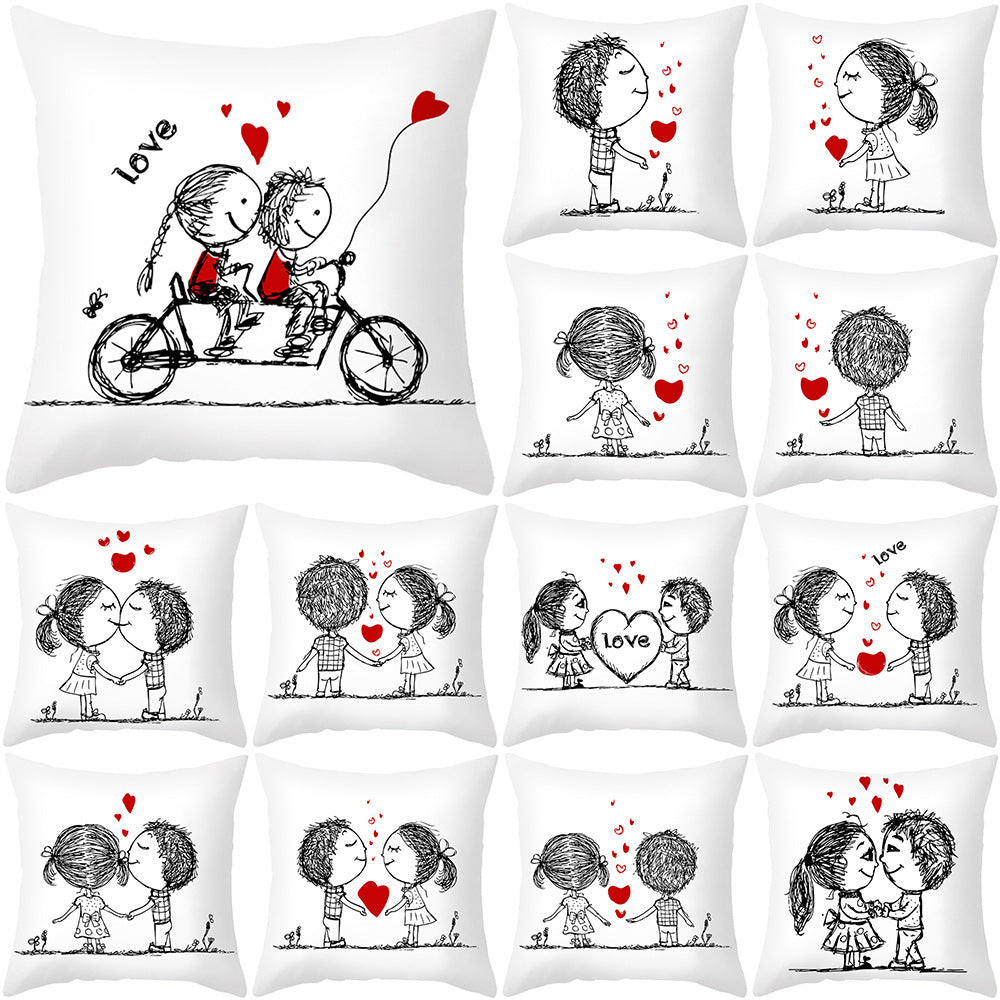 Home Valentine's Day Throw Pillow Cover, valentines day, shop valentine's day deals, valentines, valentine's day gifts, valentine day, valentines day gifts, valentines day decor, Decognomes,  valentine decoration, valentines day decoratio, valentine decor, valentines decor, valentines decorations
