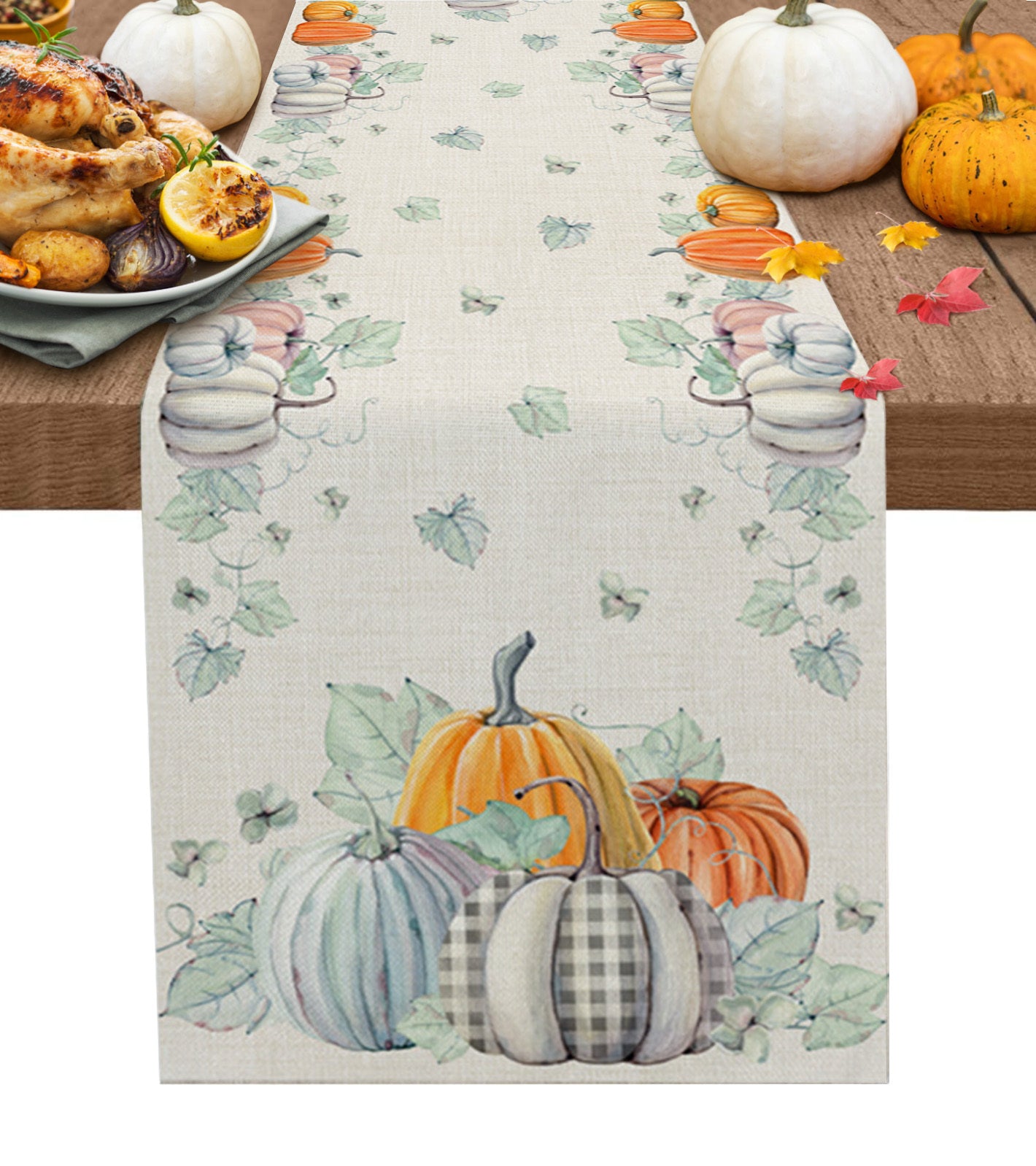 Home Fashion Waterproof Striped Printed Tablecloth