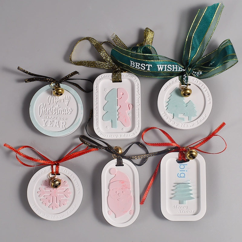 Christmas Listing Aromatherapy Wax Tablets Silicone Mold