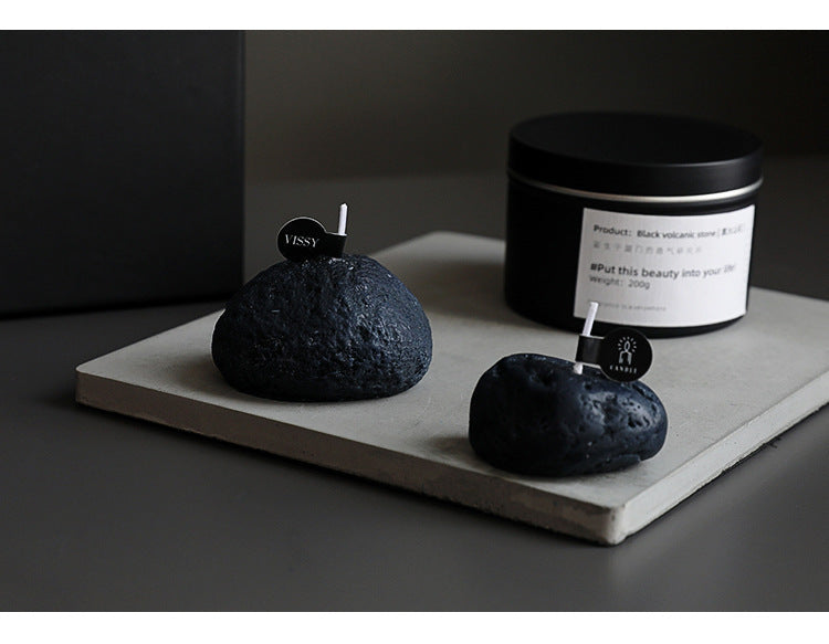 Candle Home Creative Small Ornaments Meteorite Stone