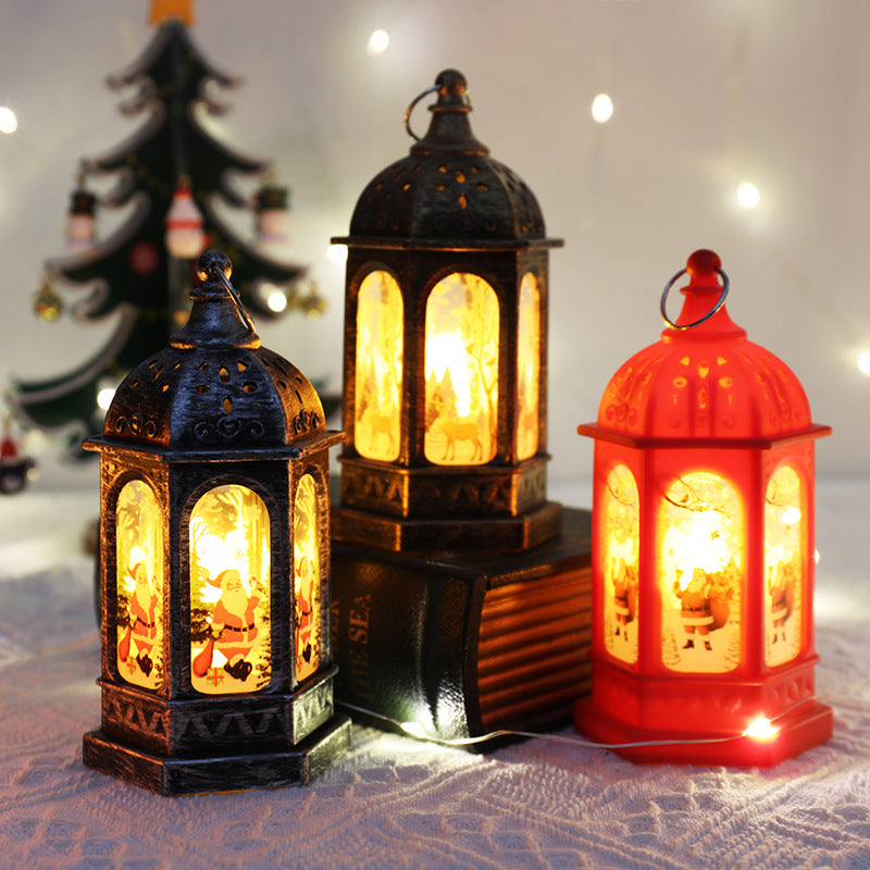 Christmas Decoration Portable Electronic Small Night Lamp Ornaments, Christmas Decoration Ornaments, Christmas Decoration Items