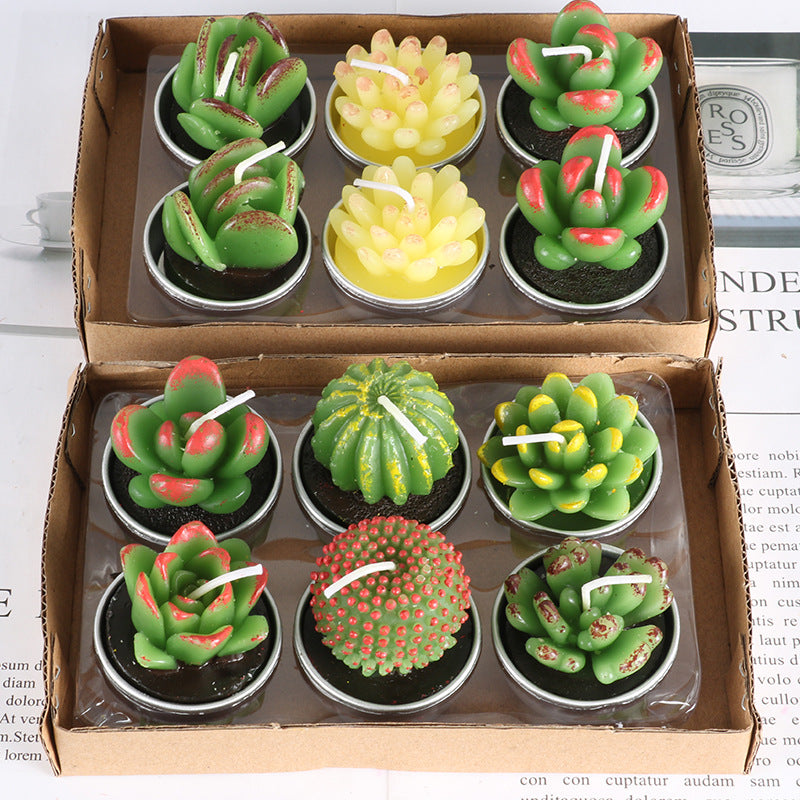 Simulated Succulent Candle Aromatherapy, Geometric candle molds, Abstract candle molds, DIY candle making molds, Aromatherapy Candles, Scented Candles, Decognomes, 