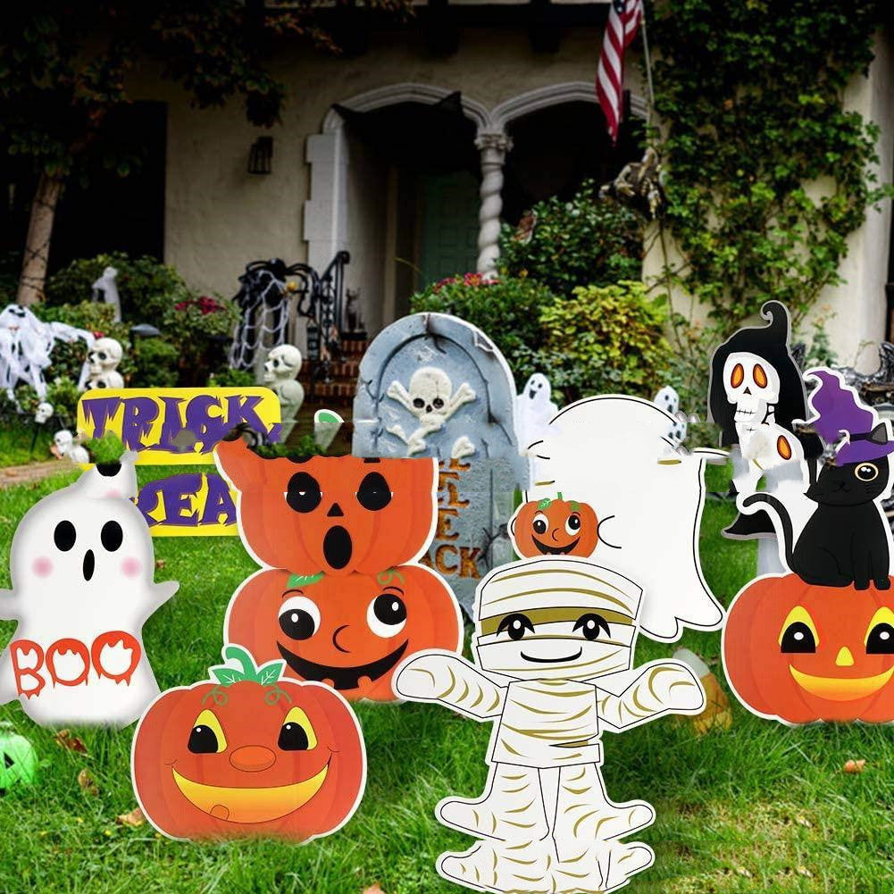 Halloween Cartoon Garden Decoration Card Door Listing, Halloween decorations items, Halloween costumes, Halloween masks, Halloween props, Halloween animatronics, Halloween inflatables, Halloween lights, Halloween fog machines, Halloween spider webs, Halloween lanterns, Halloween banners, Halloween streamers, Halloween tableware, Halloween centerpieces, Halloween party favors, Halloween yard stakes, Halloween tombstones, Halloween candles, Halloween wreaths, Halloween garlands
